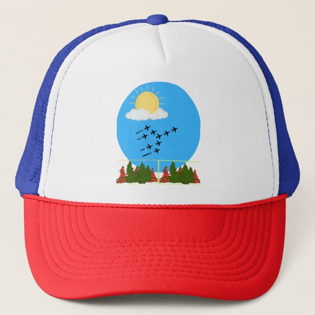 Casquette Chapeau de camion Skyward (Devant)