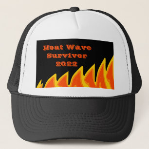 Casquette Chapeau de camion survivant de la vague de chaleur