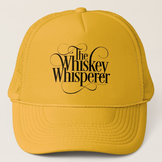 Casquette Chapeau de camion Whiskey Whisperer (Devant)