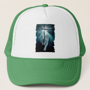 Casquette Chapeau de camion WOLF & EAGLE Wildlife Trucker