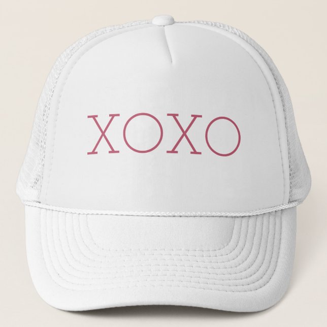 Casquette Chapeau de camion XOXO (Devant)