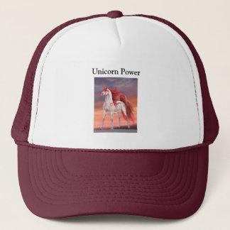 Casquette Chapeau de camionnette de puissance Unicorne