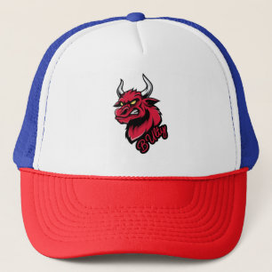 Casquette Chapeau de camionnette Gras Red Bull "Bully" - Rou