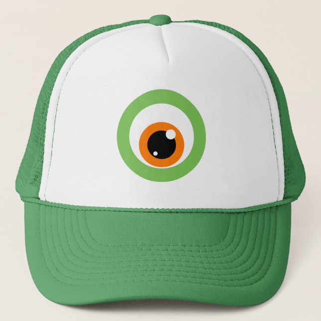 Casquette Chapeau de camionnette Monster Eye (Devant)