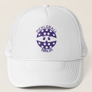 Casquette Chapeau de camionnette Ninja Pickleball Violet