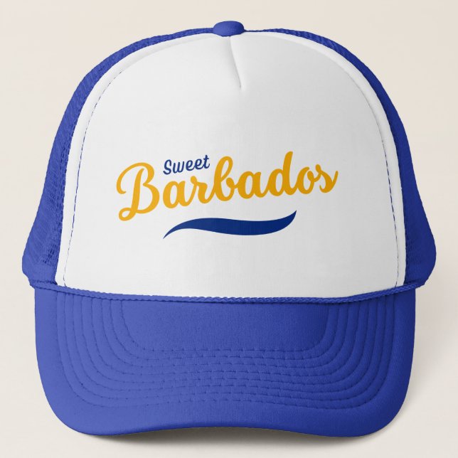 Casquette Chapeau de camionnette Sweet Barbados (Devant)