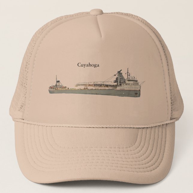 Casquette Chapeau de camionneur Cuyahoga (Devant)