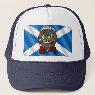 Casquette Chapeau de camionneur de badge Maxwell Clan