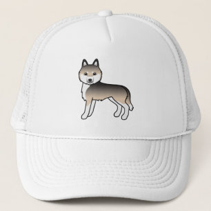 Casquette Chapeau de camionneur de chien de dessin animé mig