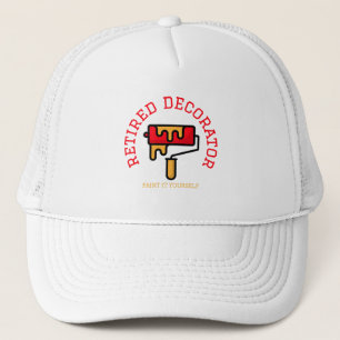 Casquette Chapeau de camionneur décorateur retraité