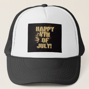 Casquette Chapeau de camionneur Fireworks 10 4 juillet