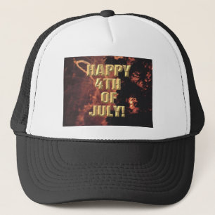Casquette Chapeau de camionneur Fireworks 20 4 juillet