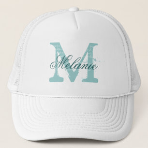 Casquette Chapeau de camionneur monogramme personnalisé pou