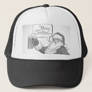 Casquette Chapeau de camionneur père Noël Cheers