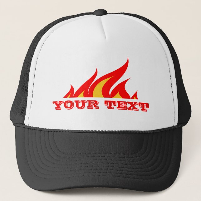 Casquette Chapeau de camionneur personnalisé avec logo de te (Devant)
