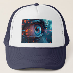 Casquette Chapeau de camionneur Quantum Eye