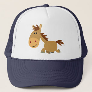 Casquette Chapeau de cheval de dessin animé mignon et doux