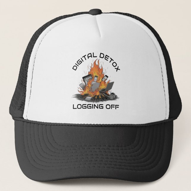 Casquette Chapeau de Détox Numérique (Devant)