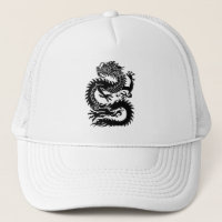 Chapeau de dragon chinois traditionnel