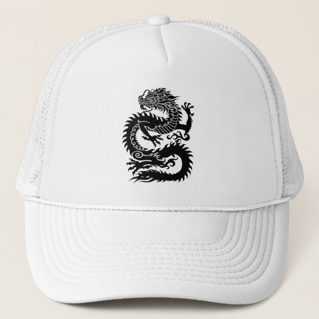 Casquette Chapeau de dragon chinois traditionnel (Devant)
