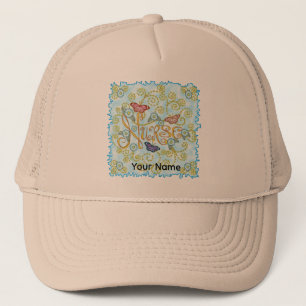 Casquette Chapeau de infirmière papillon