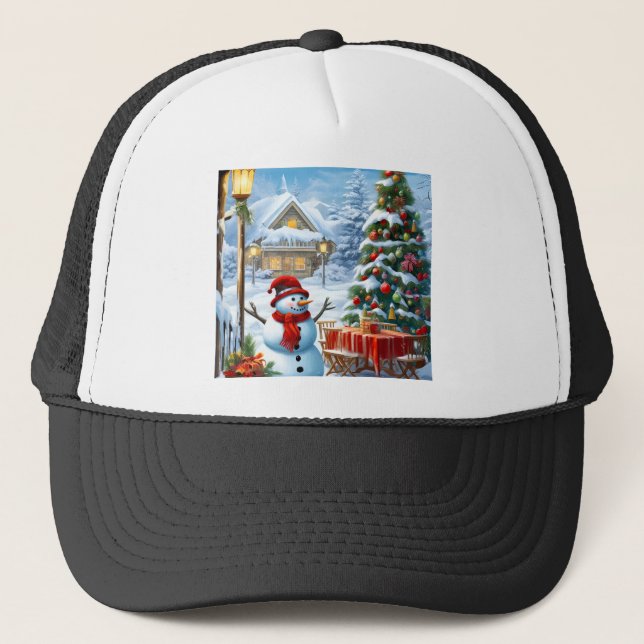 Casquette Chapeau de Noël (Devant)