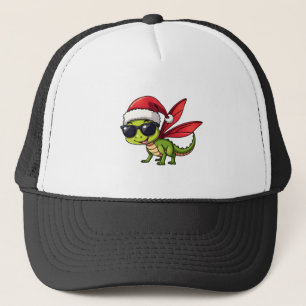 Casquette Chapeau de Père Noël en libellule de Noël drôle po