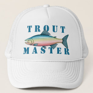 Casquette Chapeau de remorqueur principal de truites arc-en-