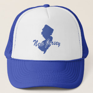 Casquette Chapeau De Trucker En Forme État Du New Jersey