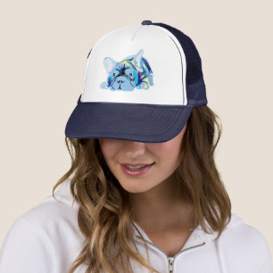 Casquette Chapeau de Trucker français pour Chien de taureau