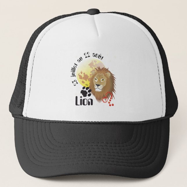 Casquette Chapeau de truckeur du Lion 23 juillet 22 (Devant)