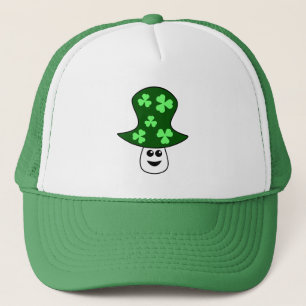 Casquette Chapeau du camionneur de champignon Saint-Patrick