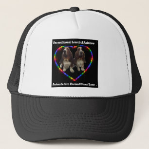 Casquette Chapeau L'amour inconditionnel est un arc-en-ciel