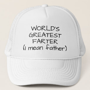 Casquette Chapeau "Meilleur Peteur du Monde (père)"