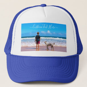 Casquette Chapeau personnalisé avec photo et texte Votre pro