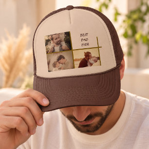 Casquette Chapeau personnalisé pour Papa – Photo et Texte pe