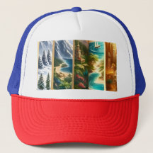 Chapeau Trucker Adventurer de Zazzle