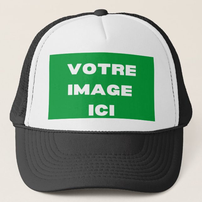 Casquette Chapeau - Votre image ici - (Devant)
