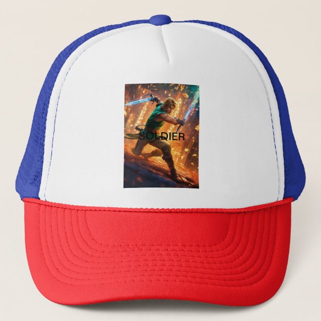 Casquette Chapeaux de camion - SOLDIER (Devant)