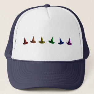 Casquette Chapeaux de sorcière arc-en-ciel