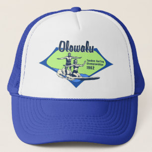 Casquette Chapeaux de Trucker Hawaiien Tandem Surfing