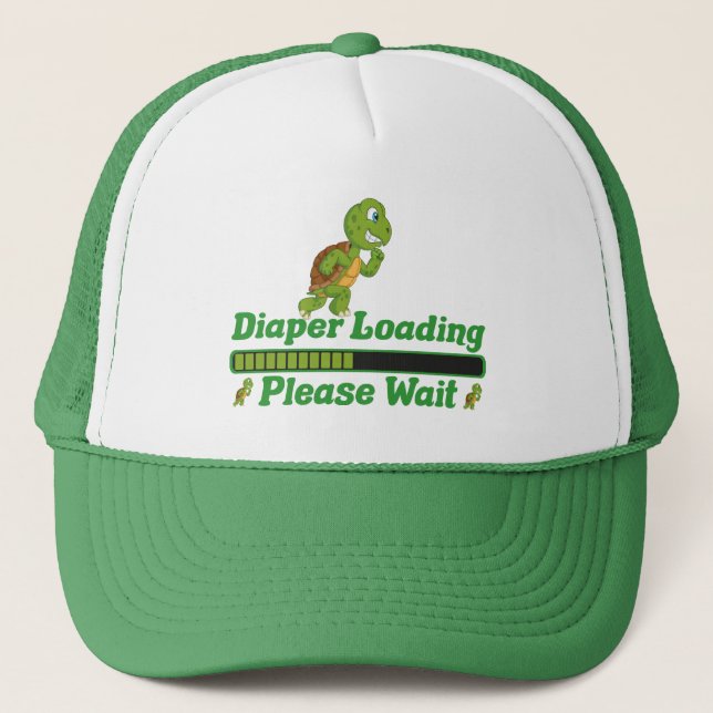 Casquette Chargement De La Baisse S'Il Vous Plaît Attendre.  (Devant)