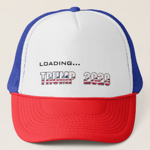 Casquette Chargement de Trump 2020 USA Election Typography