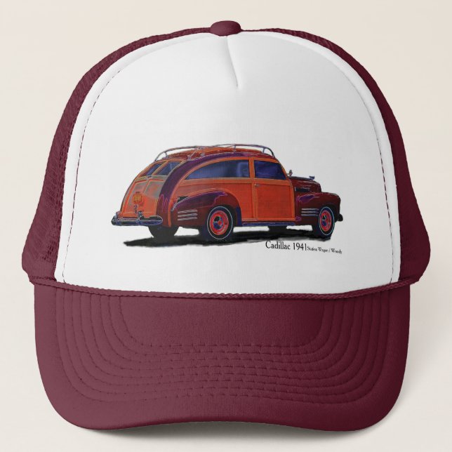 Casquette Chariot de station de Cadillac 1941/Woody (Devant)