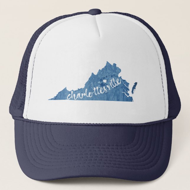 Casquette Charlottesville Virginia Wood Plaque (Devant)