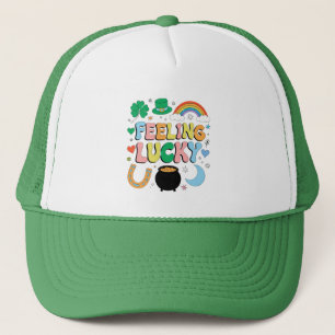 Casquette Charme de la Saint-Patrick Chanceux Trèfle Irlanda