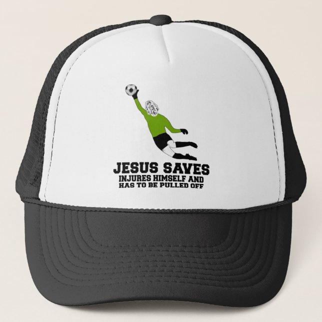 Casquette Charriez Jésus athée économise (Devant)