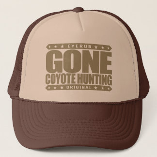 Casquette CHASSE ALLÉE de COYOTE - je suis chasseur