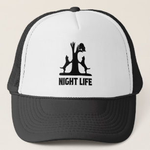 Casquette Chasse au Coon La vie nocturne Hounds Treing