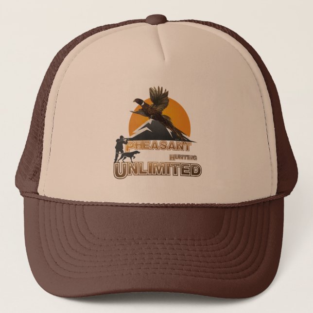 Casquette Chasse de faisan illimitée (Devant)